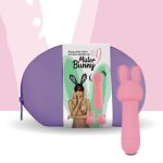 Мини-вибратор FeelzToys Mister Bunny с двумя насадками