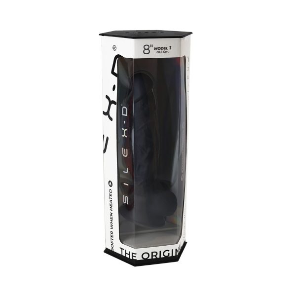Фаллоимитатор SilexD Vetus (MODEL 1 size 8in), двухслойный, силикон+Silexpan, диаметр 4,2см