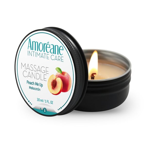 Массажная свеча "Соблазнительный персик" Amoreane Peach Me Up (30 мл)