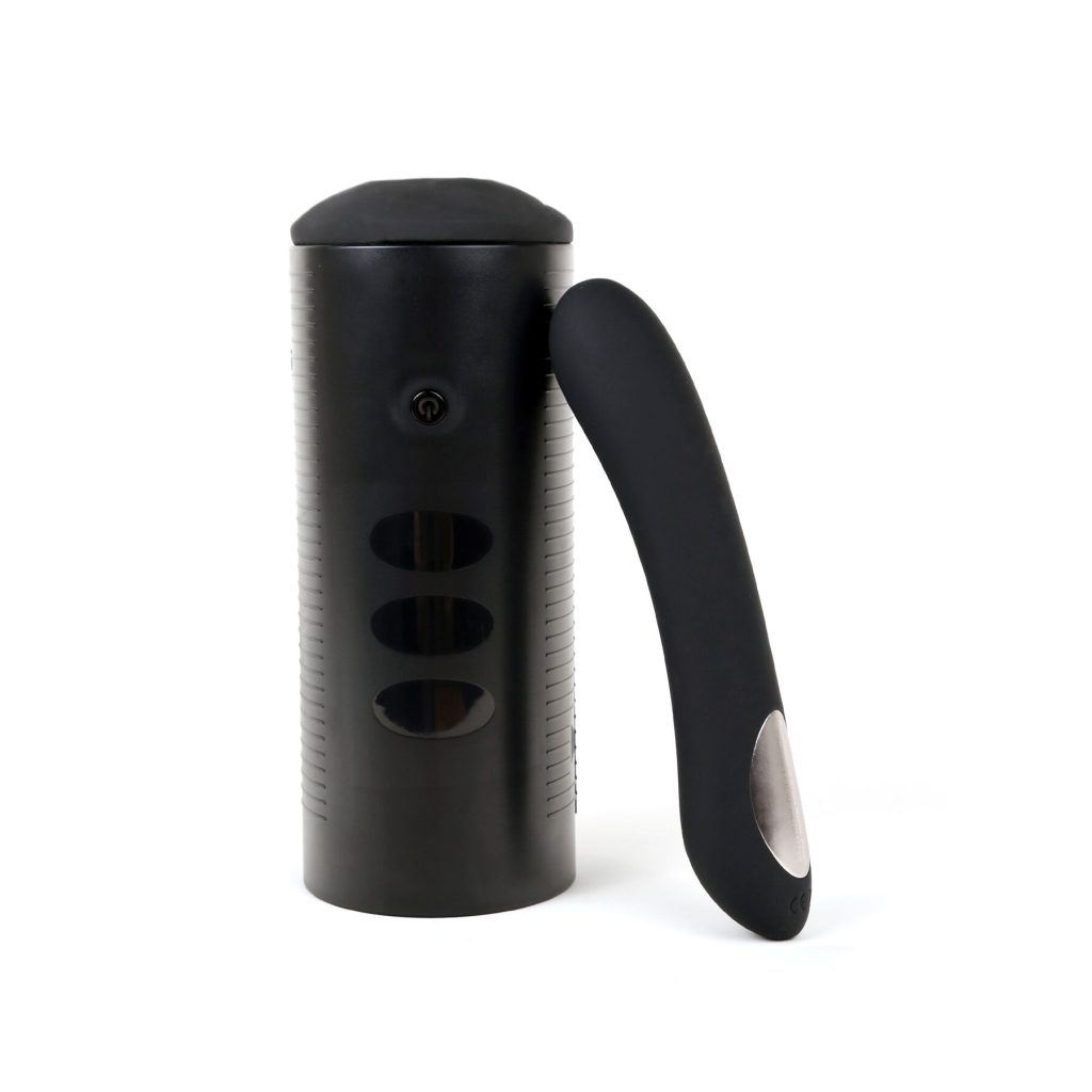 Интерактивный набор: мастурбатор Kiiroo Titan + стимулятор точки G Pearl 2 Couple Set