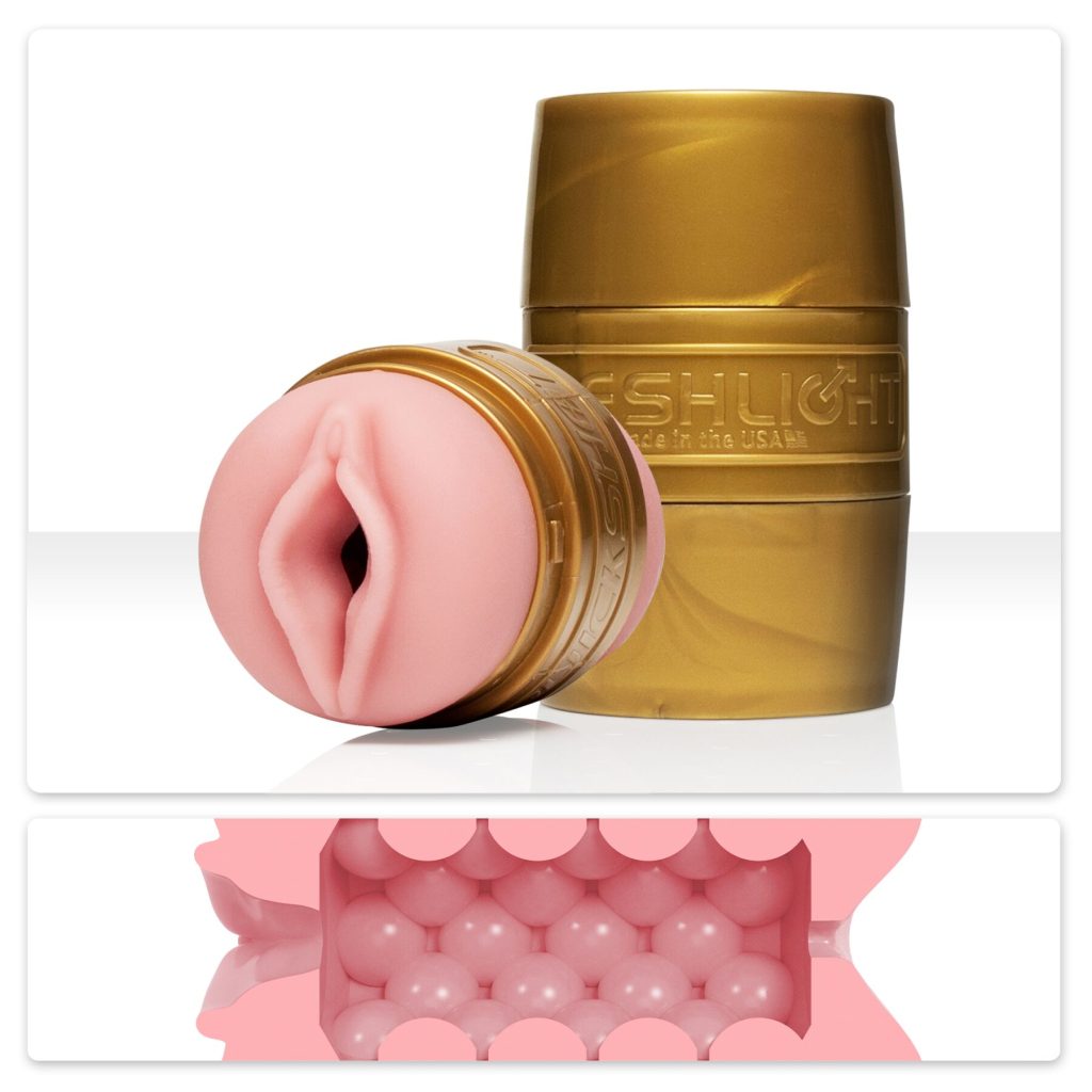 Мастурбатор Fleshlight Quickshot STU, компактний, зі зліпка вульви та ануса