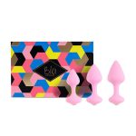 Набір силіконових анальних пробок FeelzToys - Bibi Butt Plug Set 3 pcs