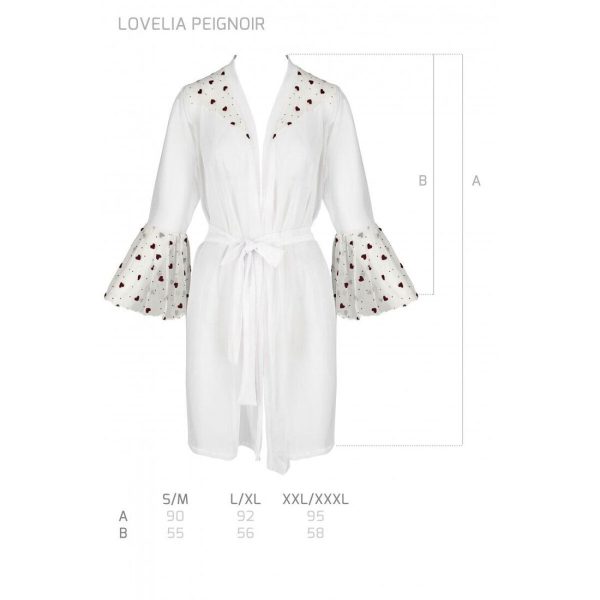 Воздушный пеньюар Passion LOVELIA PEIGNOIR XXL