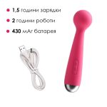 Вибромассажер с интеллектуальным режимом Svakom Mini Emma Plum
