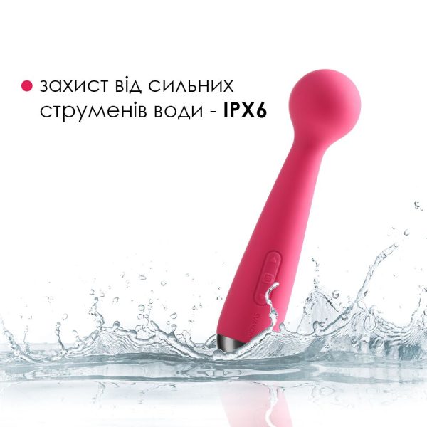 Вибромассажер с интеллектуальным режимом Svakom Mini Emma Plum