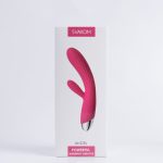 Інтелектуальний вібратор-кролик із підігрівом Svakom Angel Plum