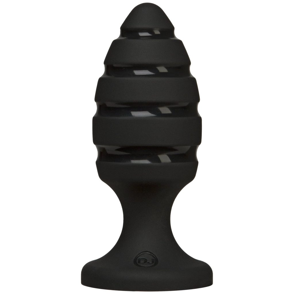 Анальний плаг зі спіральним каналом Doc Johnson Platinum Premium Silicone — The Blast —