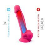 Фаллоимитатор SilexD Tomas (MODEL 1 size 9in), двухслойный, силикон+Silexpan, диаметр 4,9см