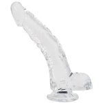 фаллоимитатор Alive Jelly Dildo Stallion, ТПЕ, присоска, диаметр 3,5 см, длина 22 см