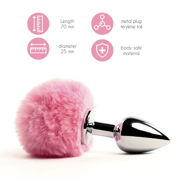 Анальна пробка FeelzToys - Bunny Tails Butt Plug