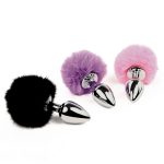 Анальна пробка FeelzToys - Bunny Tails Butt Plug