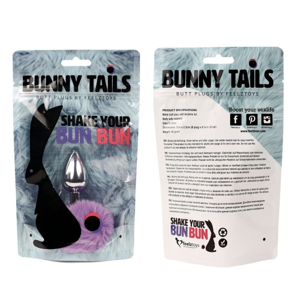 Анальна пробка FeelzToys - Bunny Tails Butt Plug