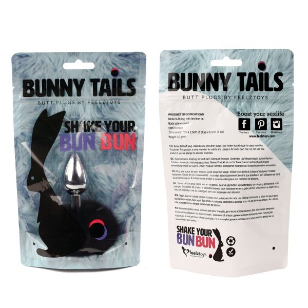 Анальна пробка FeelzToys - Bunny Tails Butt Plug