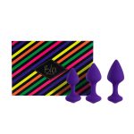 Набір силіконових анальних пробок FeelzToys - Bibi Butt Plug Set 3 pcs
