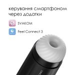 Интерактивный смарт-мастурбатор с вибрацией и посасыванием Svakom Sam Neo