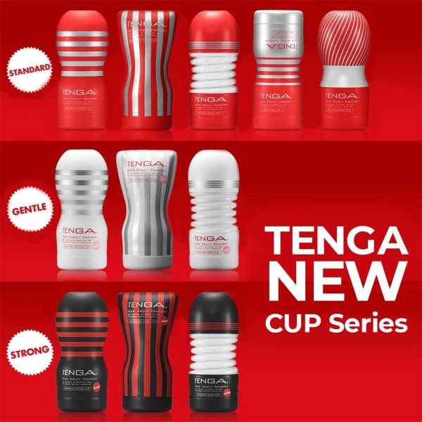 Мастурбатор Tenga Rolling Head Cup Strong з інтенсивною стимуляцією головки