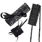 Эротический набор повязка на глаза и наручники Art of Sex: Blindfold and Handcuffs Aria