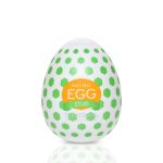 Мастурбатор-яйце Tenga Egg Stud із шестикутними виступами