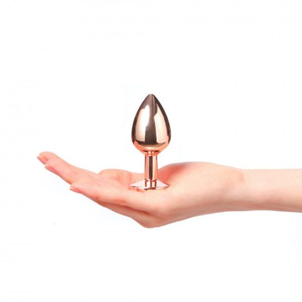 Металлическая анальная пробка с украшением в виде кристалла Dorcel - Diamond Plug