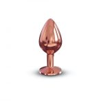 Металлическая анальная пробка с украшением в виде кристалла Dorcel - Diamond Plug