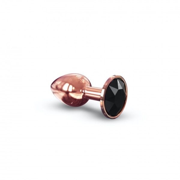 Металлическая анальная пробка с украшением в виде кристалла Dorcel - Diamond Plug Rose