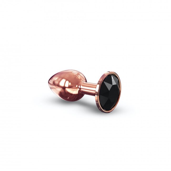 Металлическая анальная пробка с украшением в виде кристалла Dorcel - Diamond Plug Rose