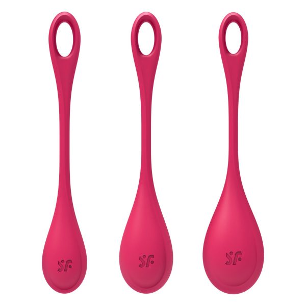 Набор йони бусин Satisfyer Yoni Power 1 диаметр 2-2,5-3см, вес 22-46-74гр