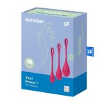 Набор йони бусин Satisfyer Yoni Power 1 диаметр 2-2,5-3см, вес 22-46-74гр