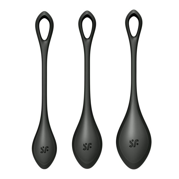 Набір йоні намистин Satisfyer Yoni Power 2 діаметр 2-2,5-3см, маса 22-44-73 г