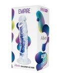 фаллоимитатор Alive Jelly Dildo Empire, ТПЕ, присоска, диаметр 4,3см, длина 19,3см
