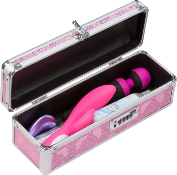 Кейс для зберігання секс-іграшок BMS Factory - The Toy Chest Lokable Vibrator Case з кодовим за