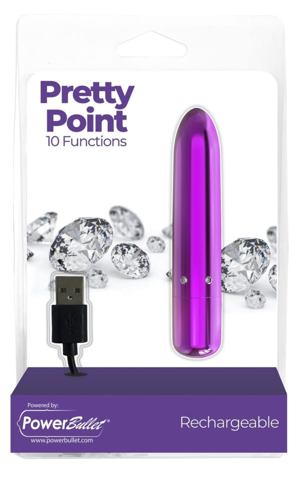 Віброкуля PowerBullet - Pretty Point Rechargeable Bullet