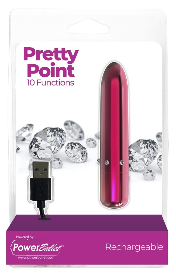 Віброкуля PowerBullet - Pretty Point Rechargeable Bullet