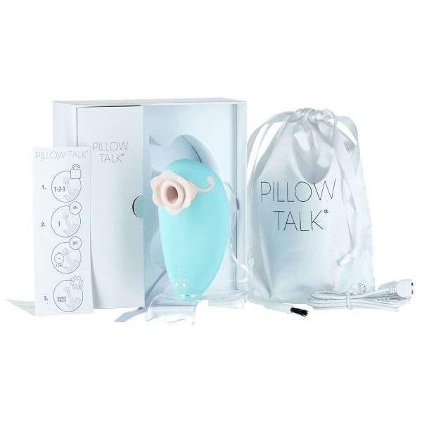 Розкішний вакуумний кліторальний стимулятор Pillow Talk - Dreamy із кристалом Swarovski