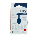 Металева анальна пробка Lux Active з трояндою - Rose Anal Plug - віброкуля в подарунок