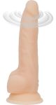 Фаллоимитатор с вибрацией и ротацией Naked ADDICTION James 8″ Rotating & Vibrating Dong, пульт ДУ
