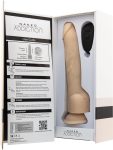 Фаллоимитатор с пульсацией Naked ADDICTION Dominic 9″ Vanilla, пульт ДУ, диаметр 4,2 см