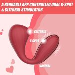 Вакуумный вагинально-клиторальный стимулятор Magic Motion Bobi управление со смартфона
