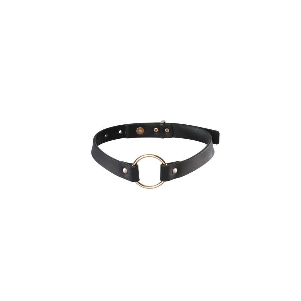 Чокер з екошкіри Bijoux Indiscrets Maze – Single Choker