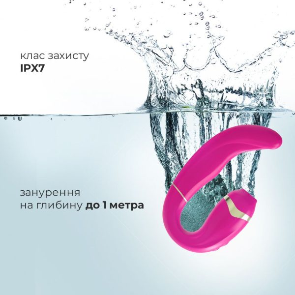 Пульсатор с вакуумной стимуляцией клитора Adrien Lastic My G ( )