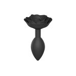 Силиконовая анальная пробка Love To Love OPEN ROSES SIZE - ONYX
