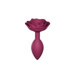 Силіконова анальна пробка Love To Love OPEN ROSES SIZE - PLUM STAR