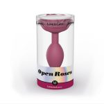 Силіконова анальна пробка Love To Love OPEN ROSES SIZE - PLUM STAR