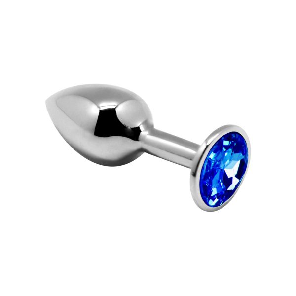 Металева анальна пробка з кристалом Alive ini etal Butt Plug