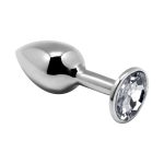 Металева анальна пробка з кристалом Alive Mini Metal Butt Plug