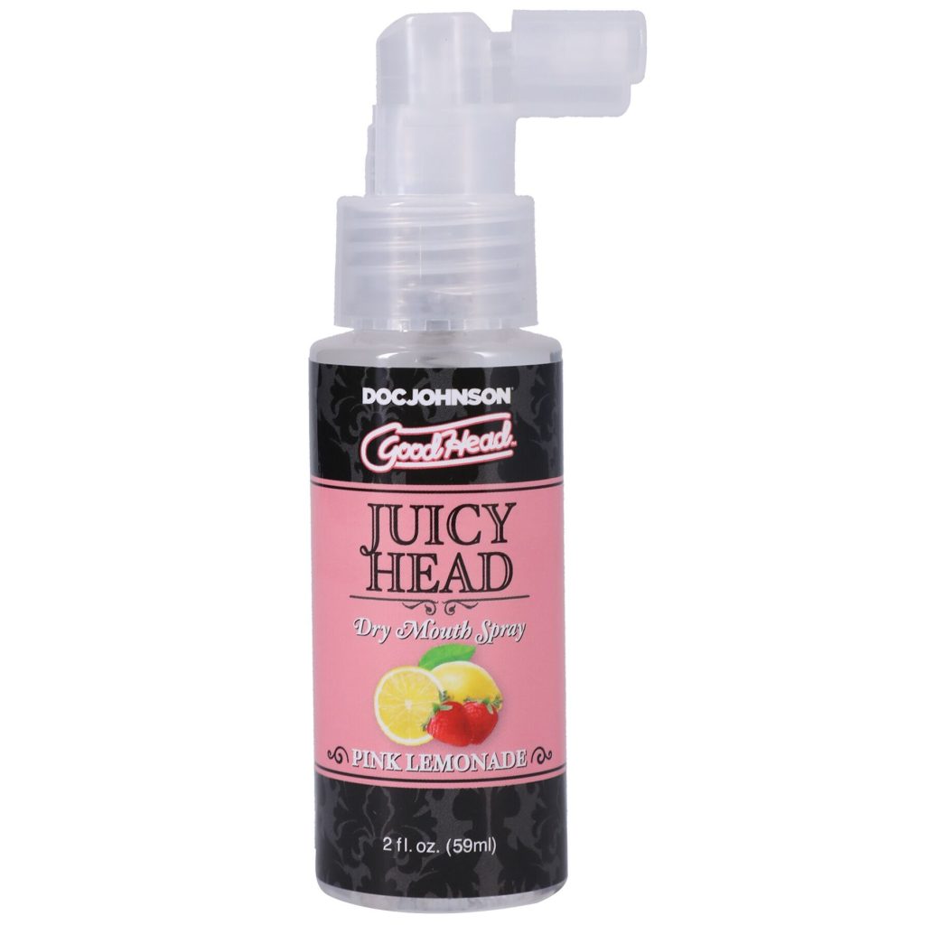 Зволожувальний спрей оральний Doc Johnson GoodHead – Juicy Head Dry Mouth Spray – Lemonade 59мл