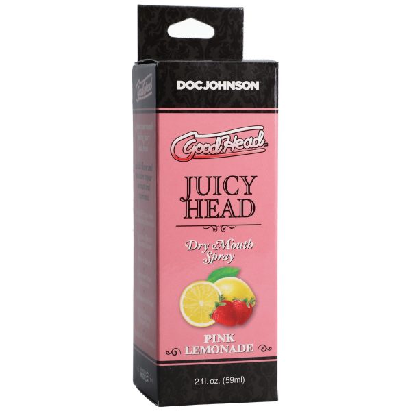 Увлажняющий оральный спрей Doc Johnson GoodHead – Juicy Head Dry Mouth Spray – Lemonade 59мл
