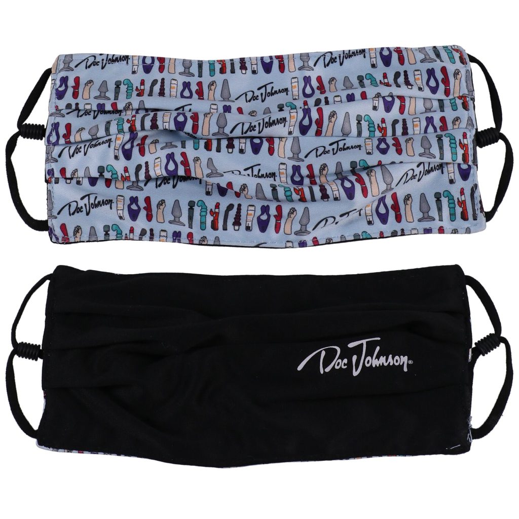 Двусторонняя маска Doc Johnson DJ Reversible and Adjustable face mask