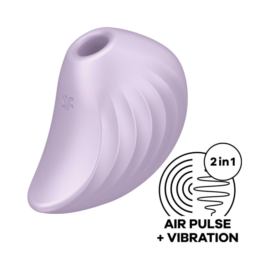 Вакуумний кліторальний стимулятор із вібрацією Satisfyer Pearl Diver