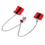 Наручники з металевою анальною пробкою Art of Sex Handcuffs with etal Anal Plug size
